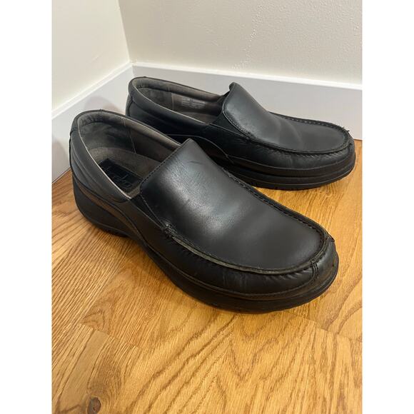 Dansko Wayne Black Full Grain Leather Slip On Shoes Men’s Size EU 48 US‎ 14.5/15 - Picture 2 of 8